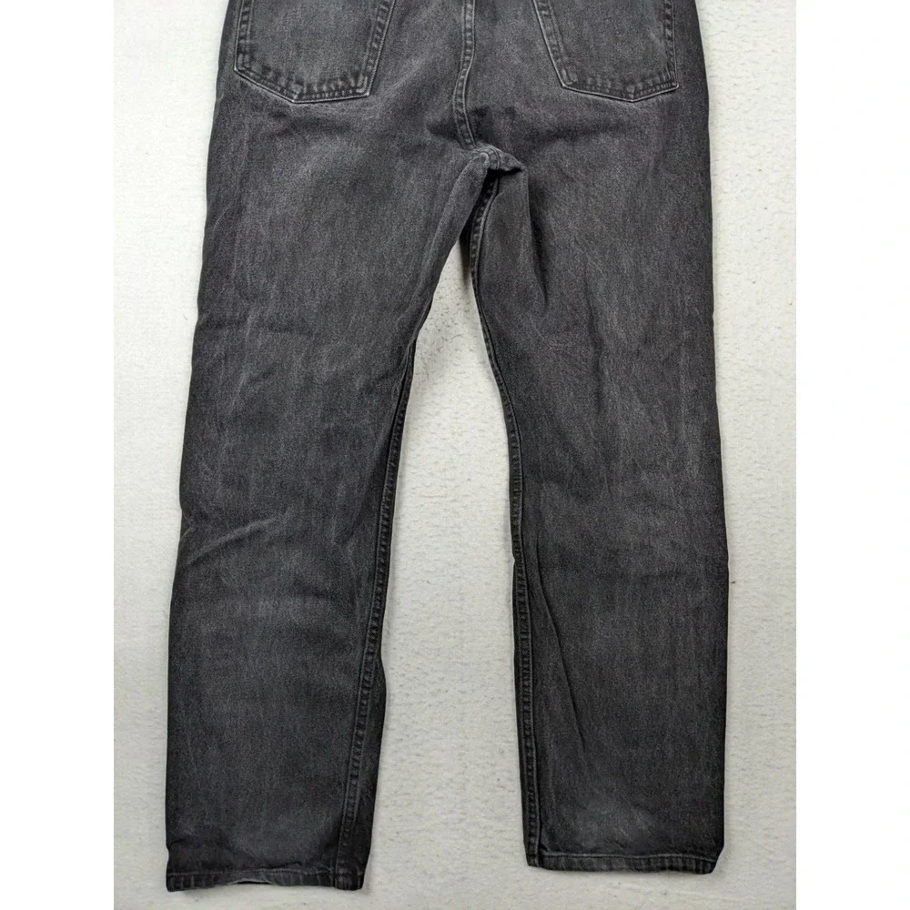 Wrangler Mens Jeans Size 38 x 32 Black Relaxed Fit Denim Cotton